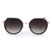 &Oacute;culos De Sol Feminino Class Premium Ref 18033 Tam 55 Cor C20