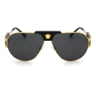 &Oacute;culos De Sol Feminino Versace Ref 2252 Tam 63 Cor 1002/87 