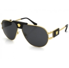 &Oacute;culos De Sol Feminino Versace Ref 2252 Tam 63 Cor 1002/87 